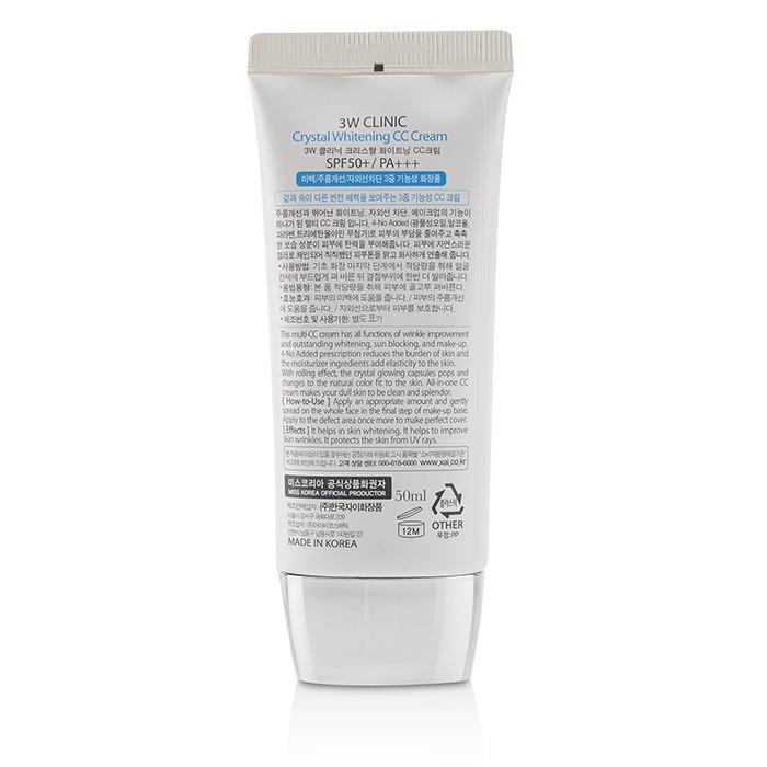 Crystal Whitening Cc Cream Spf 50+/pa+++ - #02 Natural Beige - 50ml/1.69oz