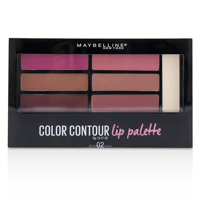 Color Contour Lip Palette - # 02 Blushed Bombshell - 5g/0.17oz