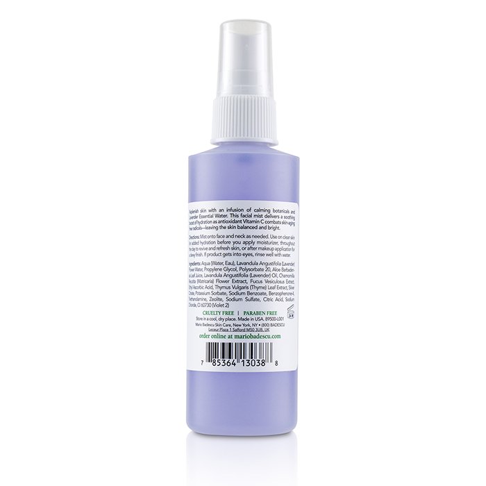 Facial Spray With Aloe, Chamomile & Lavender - 118ml/4oz