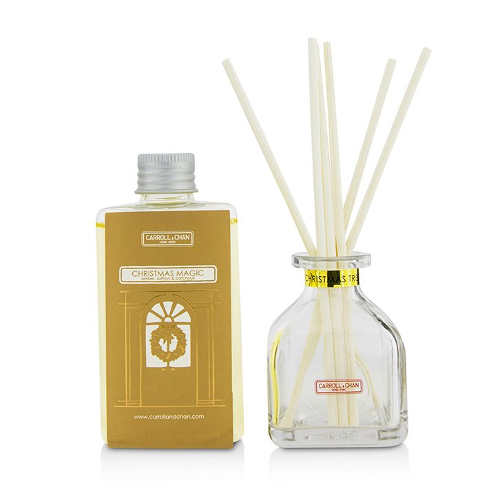 Reed Diffuser - Christmas Magic (amber, Saffron & Patchouli) - 100ml/3.38oz