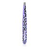 Slant Tweezer (pattern Prints) - Animal Print/ Purple Leopard - -