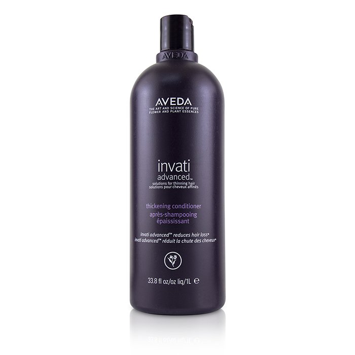 Invati Advanced Thickening Conditioner - Solutions For Thinning Hair, Reduces Hair Loss - 1000ml/33.8oz