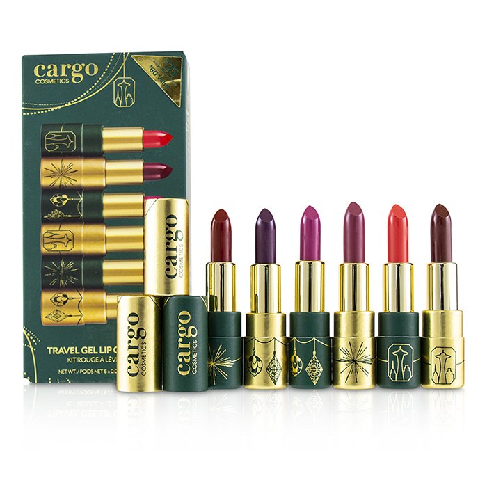 Travel Gel Lip Color Kit - 6x2g/0.07oz