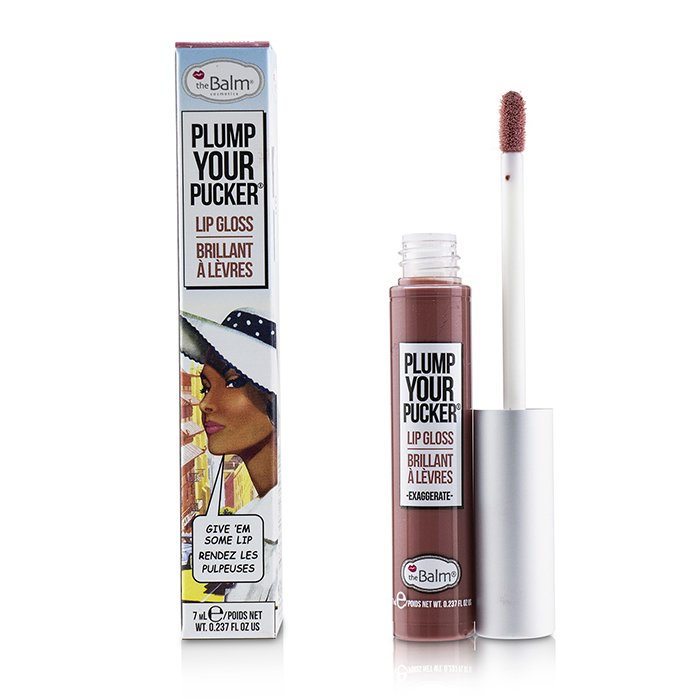 Plum Your Pucker Lip Gloss - # Exaggerate - 7ml/0.237oz