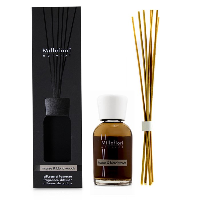 Natural Fragrance Diffuser - Incense & Blond Woods - 250ml/8.45oz