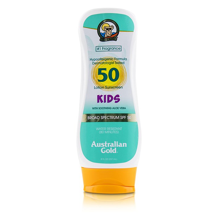 Lotion Sunscreen Broad Spectrum Spf 50 With Soothing Aloe Vera - For Kids - 237ml/8oz