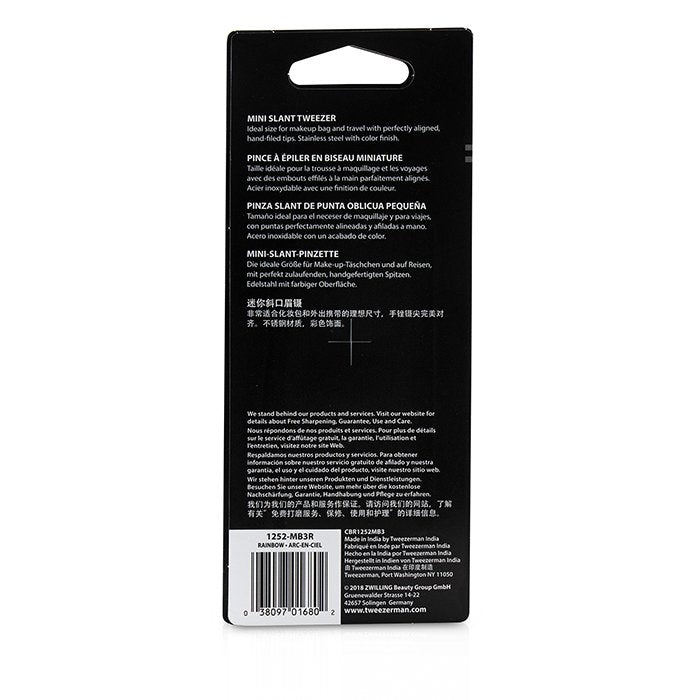 Mini Slant Tweezer (pattern Prints) - Make Believers Rainbow - -