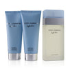 Light Blue Coffret:eau De Toilette Spray 100ml/3.3oz + Body Cream 100ml/3.3oz + B & S Gel 100ml/3.3oz - 3pcs