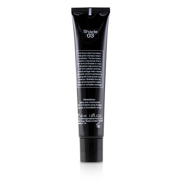 Organic Glam Luminous Antioxidant Foundation - # 03 - 40ml/1.4oz