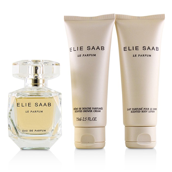 Le Parfum Coffret: Eau De Parfum Spray 50ml/1.6oz + Scented Body Lotion 75ml/2.5oz + Scented Shower Cream 75ml/2.5oz - 3pcs