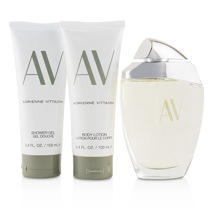 Av Coffret:eau De Parfum Spray 90ml/3oz + Body Lotion 100ml/3.4oz + Shower Gel100 Ml - 3pcs