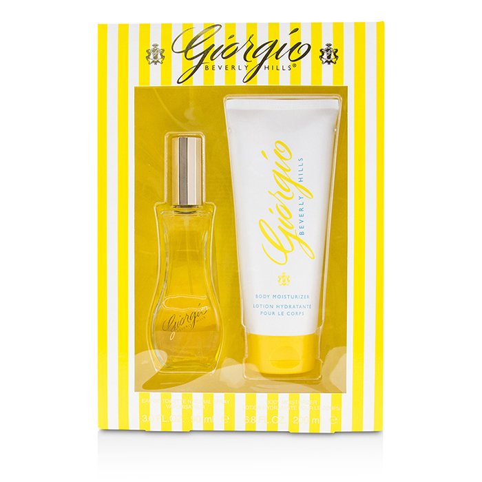Giorgio Coffret: Eau De Toilette Spray 90ml/3oz + Body Moisturizer 200ml/6.8oz - 2pcs