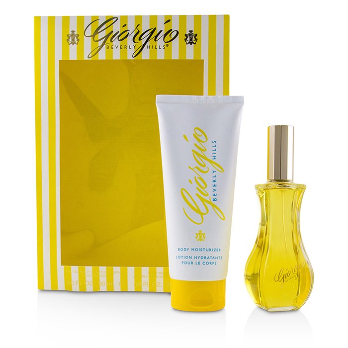 Giorgio Coffret: Eau De Toilette Spray 90ml/3oz + Body Moisturizer 200ml/6.8oz - 2pcs
