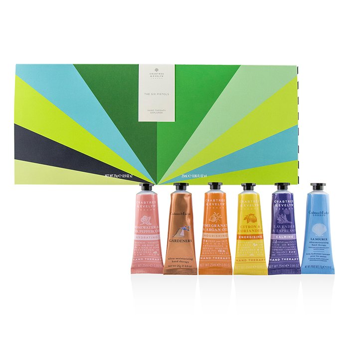 The Six Pistols Hand Therapy Explorer Set - 6x25ml/0.86oz