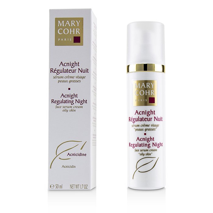 Acnight Regularing Night Face Serum Cream - For Oily Skin - 50ml/1.7oz