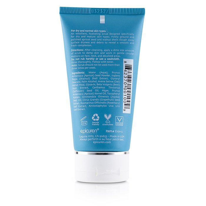 Apricot Facial Scrub - For Dry & Normal Skin Types - 74ml/2.5oz