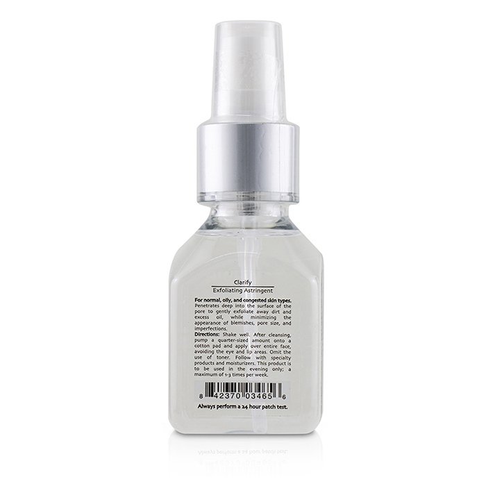 Clarify Exfoliating Astringent - For Normal, Oily & Congested Skin Types - 60ml/2oz