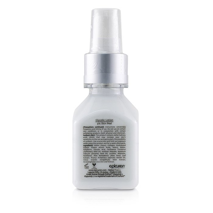 Glycolic Lotion Skin Peel 5% - For Dry, Normal & Combination Skin Types - 60ml/2oz