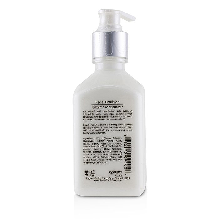 Facial Emulsion Enzyme Moisturizer - For Normal & Combination Skin Types - 250ml/8oz