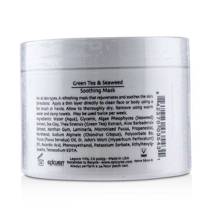 Green Tea & Seaweed Soothing Mask (salon Size) - 250ml/8oz