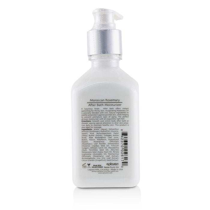 After Bath Moisturizer - Moroccan Rosemary - 250ml/8oz