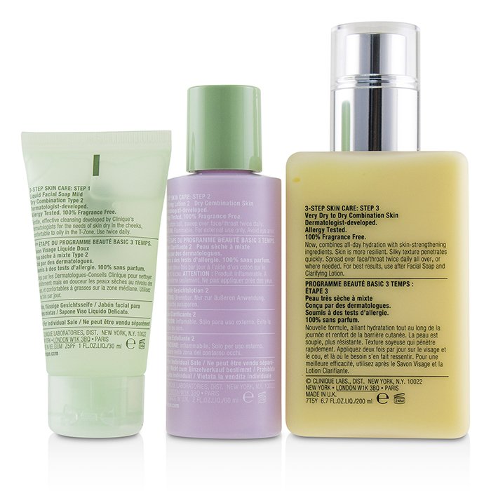 3-step Skin Care System (skin Type 2): Ddml+ 200ml + Clarifying Lotion 2 60ml + Liquid Facial Soap Mild 30ml - 3pcs
