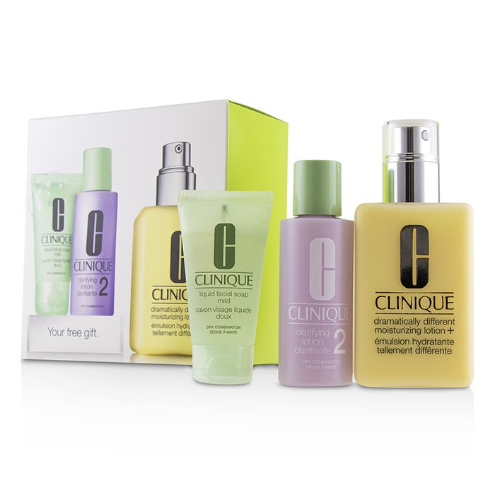 3-step Skin Care System (skin Type 2): Ddml+ 200ml + Clarifying Lotion 2 60ml + Liquid Facial Soap Mild 30ml - 3pcs