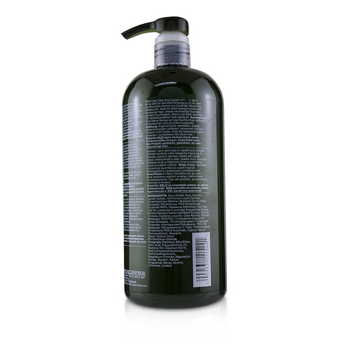 Tea Tree Lavender Mint Moisturizing Shampoo (hydrating And Soothing) - 1000ml/33.8oz