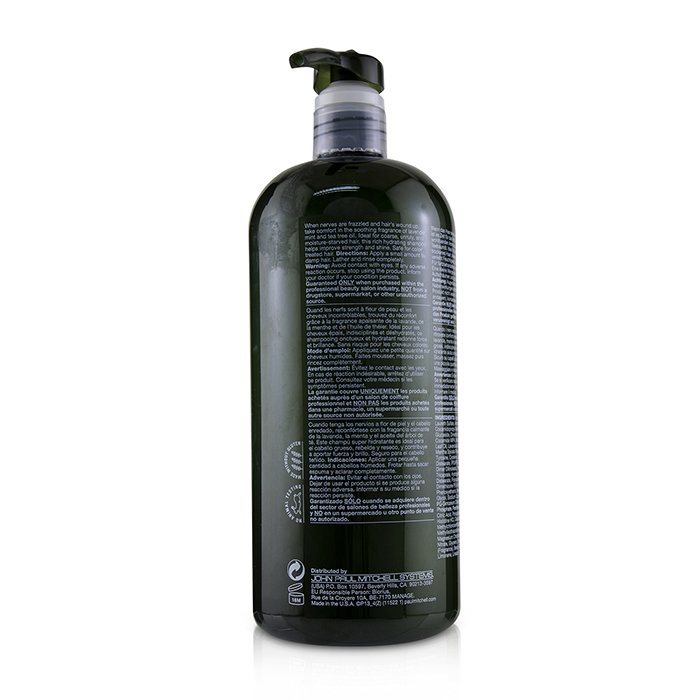 Tea Tree Lavender Mint Moisturizing Shampoo (hydrating And Soothing) - 1000ml/33.8oz
