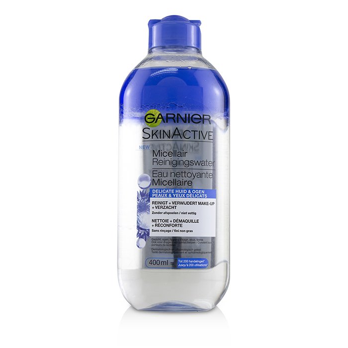 Skinactive Micellar Water (for Face & Eyes) - For Delicated Skin - 400ml/13.3oz