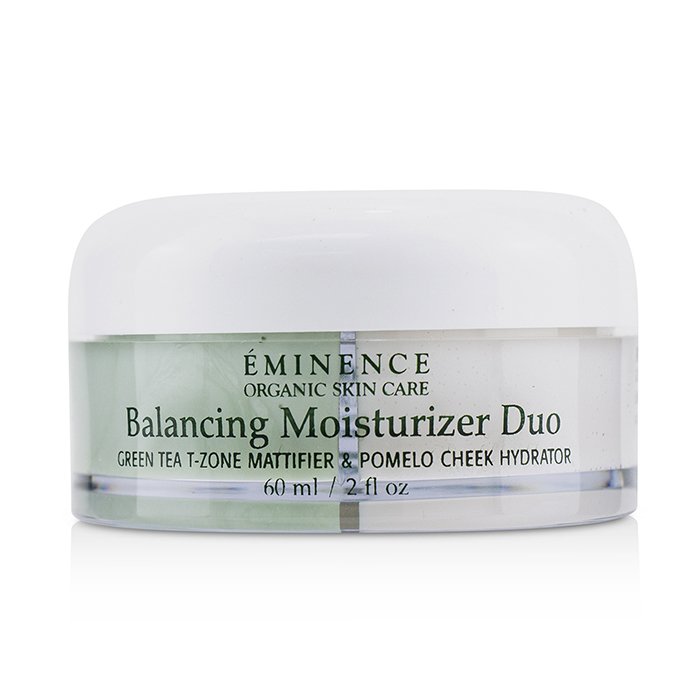 Balancing Moisturizer Duo: Green Tea T-zone Mattifier & Pomelo Cheek Hydrator - For Combination Skin Types - 60ml/2oz