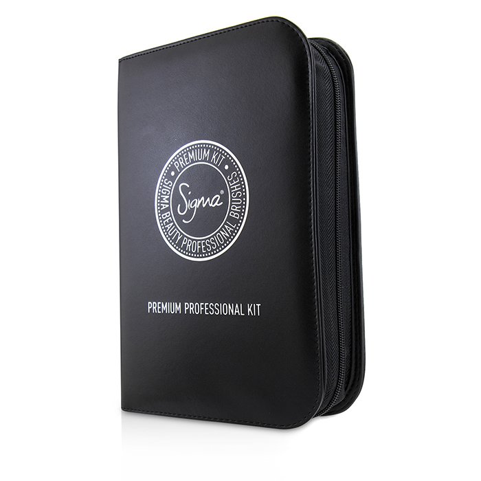 Premium Kit Professional Brush Collection - # Black - 15pcs