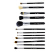 Essential Kit Professional Brush Collection - # Black - 12pcs