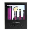 Essential Trio Brush Set - # Pink - 4pcs