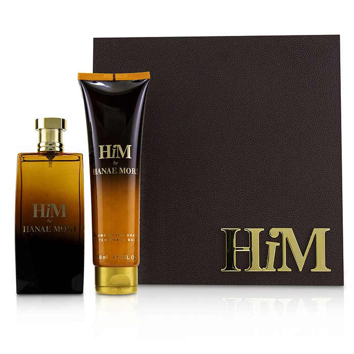 Him Coffret: Eau De Toilette Spray 100ml/3.4oz + After Shave Balm 150ml/5oz - 2pcs