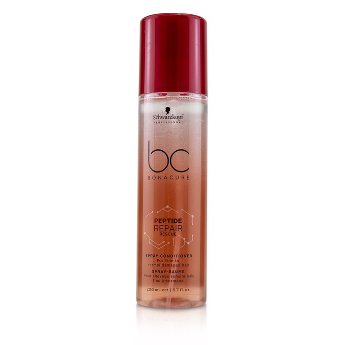 Bc Bonacure Peptide Repair Rescue Spray Conditioner (for Fine To Normal Damaged Hair) - 200ml/6.7oz