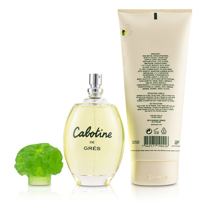 Cabotine Coffret: Eau De Toilette Spray 100ml/3.4oz + Perfumed Body Lotion 200ml/6.76oz - 2pcs