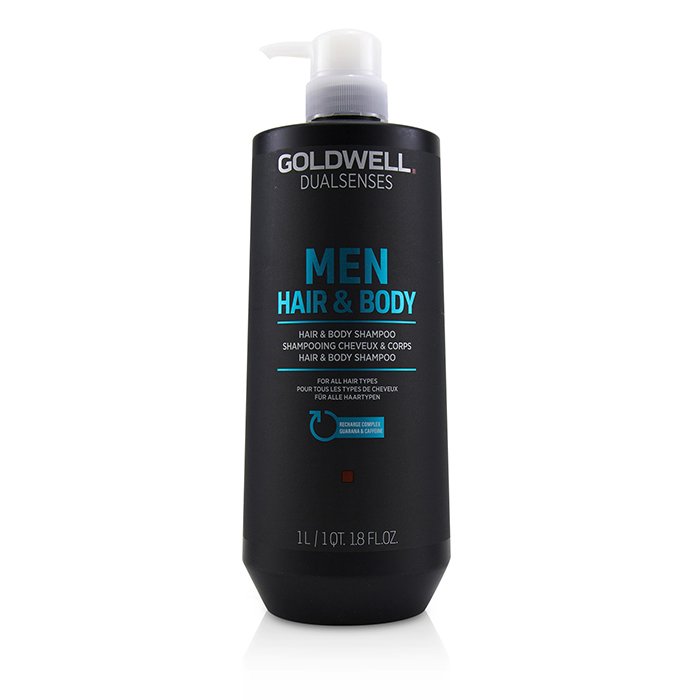 Dual Senses Men Hair & Body Shampoo (for All Hair Types) - 1000ml/33.8oz
