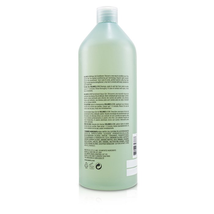 Biolage Volumebloom Aqua-gel Conditioner (for Ultra-fine Hair) - 1000ml/33.8oz