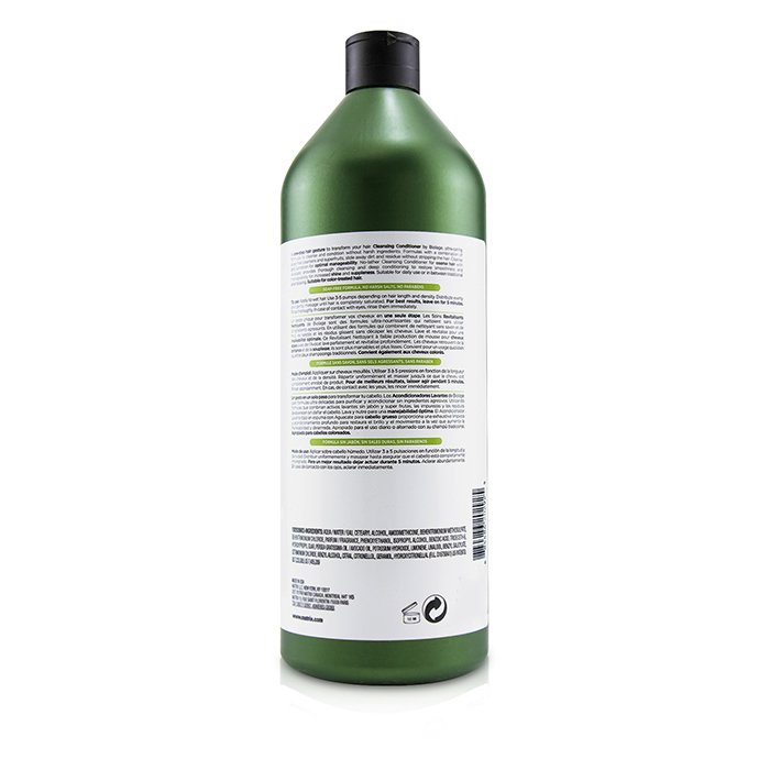 Biolage Cleansing Conditioner (for Coarse Hair) - 1000ml/33.8oz