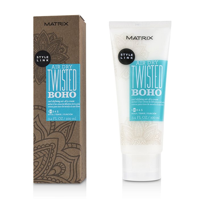 Style Link Air Dry Twisted Boho Curl Defining Air-dry Cream (hold 2) - 100ml/3.4oz