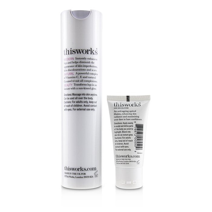 Perfect Legs Instant Makeover Kit: Perfect Legs Skin Miracle Serum 120ml + Perfect Legs Sculpt & Shine 30ml - 2pcs