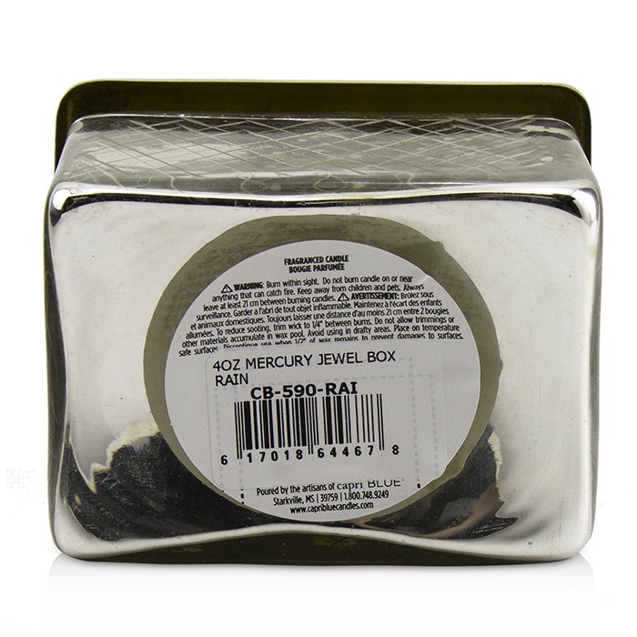 Mercury Jewel Box Candle - Rain - 113g/4oz