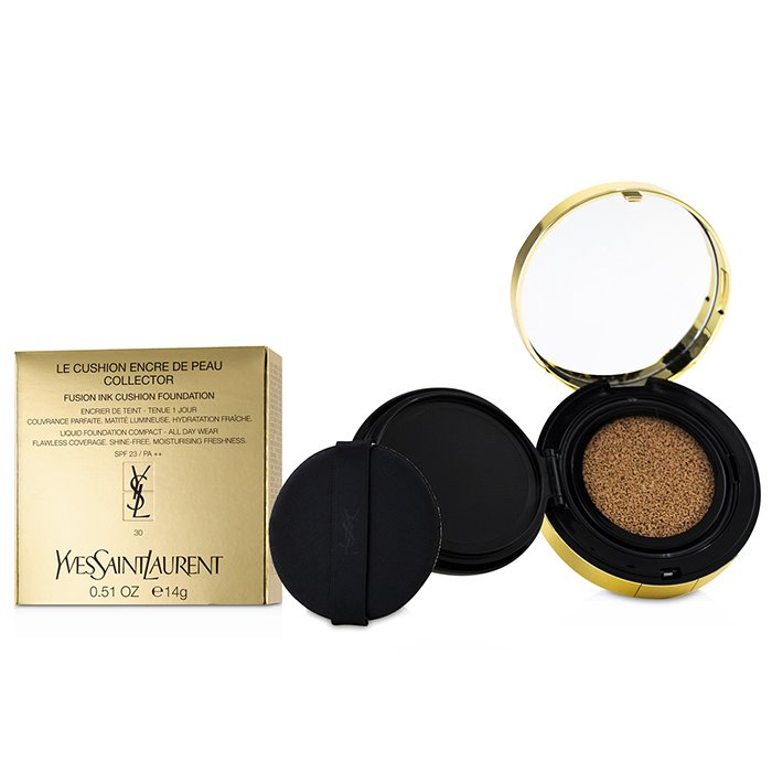 Le Cushion Encre De Peau Collector Fusion Ink Cushion Foundation Spf23 - # 30 - 14g/0.51oz