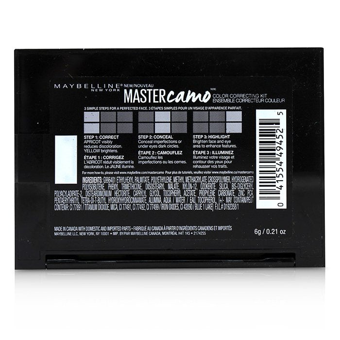 Master Camo Color Correcting Kit - # 200 Medium - 6g/0.21oz