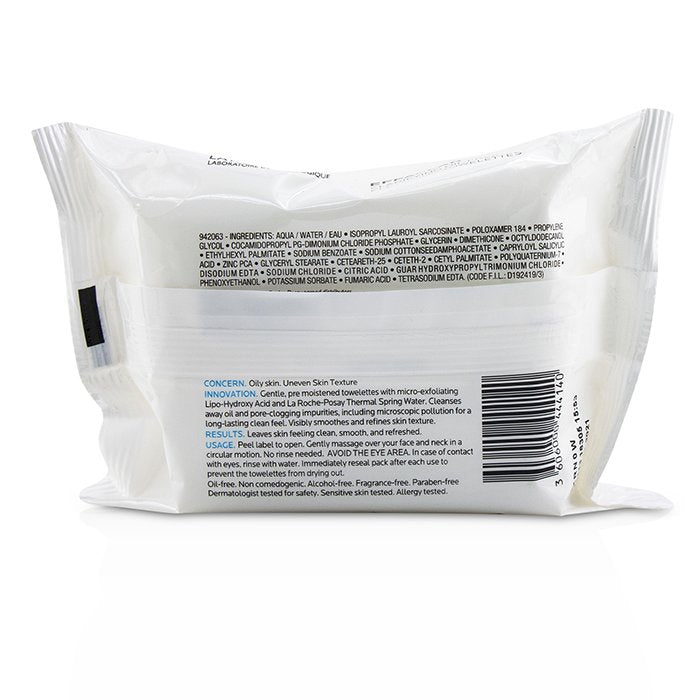 Effaclar Clarifying Oil-free Cleansing Towelettes - 25wipes