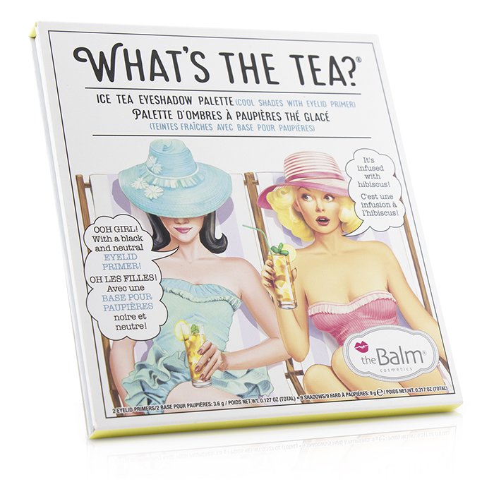 What's The Tea? Ice Tea Eyeshadow Palette (cool Shades With Eyelid Primer) - -