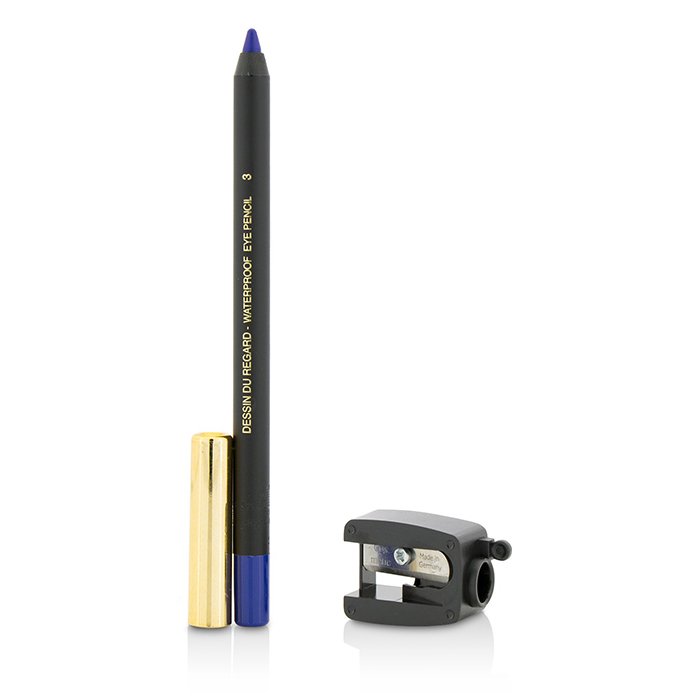 Dessin Du Regard Waterproof High Impact Color Eye Pencil - # 3 Bleu Impatient (box Slightly Damaged) - 1.2g/0.04oz