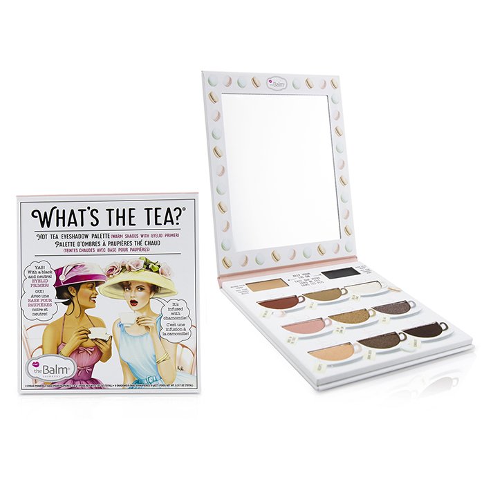 What's The Tea? Hot Tea Eyeshadow Palette (warm Shades With Eyelid Primer) - -