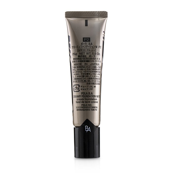 B.a Creamy Foundation M Spf 20 Pa+++ - # P2 - 25g/0.8oz